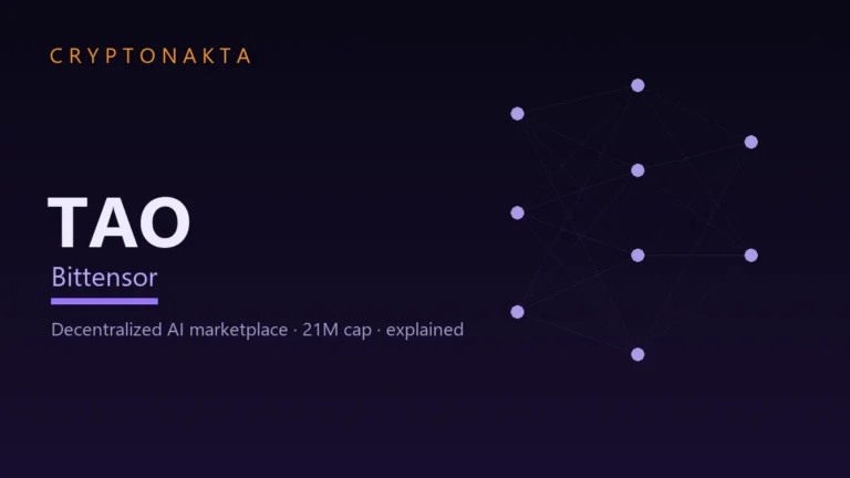 Bittensor (TAO) — a decentralized AI marketplace where models compete and get paid in TAO — explained — Cryptonakta