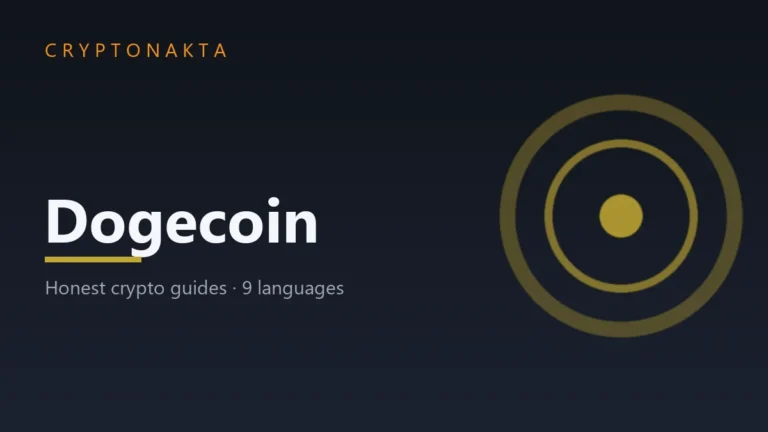 What is Dogecoin — educational guide cover — Cryptonakta