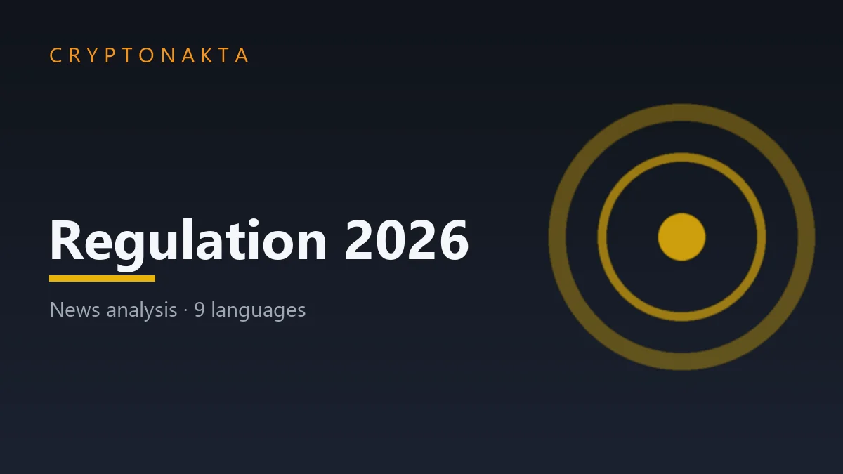 Crypto regulation 2026 news analysis cover — Cryptonakta