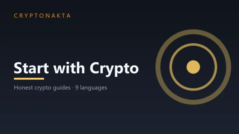 Beginner guide to starting with cryptocurrency — Cryptonakta cover