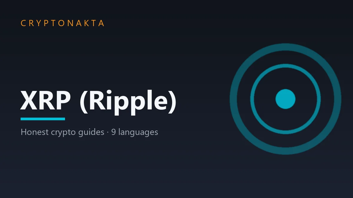 What is XRP (Ripple) — educational guide cover — Cryptonakta