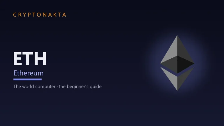 Ethereum (ETH) — The world computer · the beginner’s guide — Cryptonakta